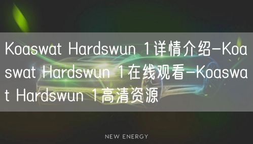 Koaswat Hardswun 1详情介绍-Koaswat